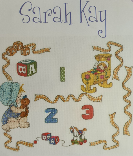 Geboortetegel met Nummers