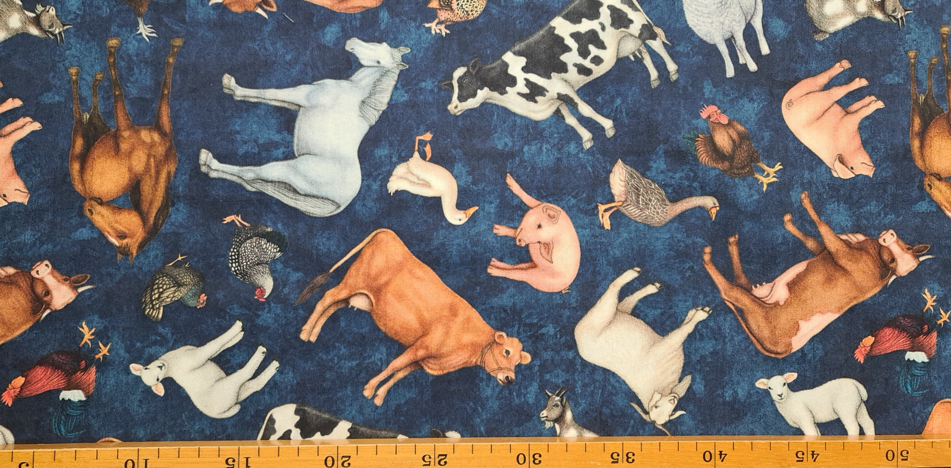 Blauw met Boerderijdieren