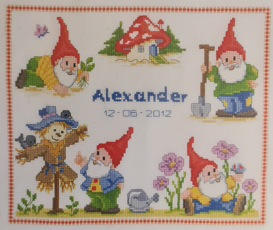 Kabouters geboortetegel