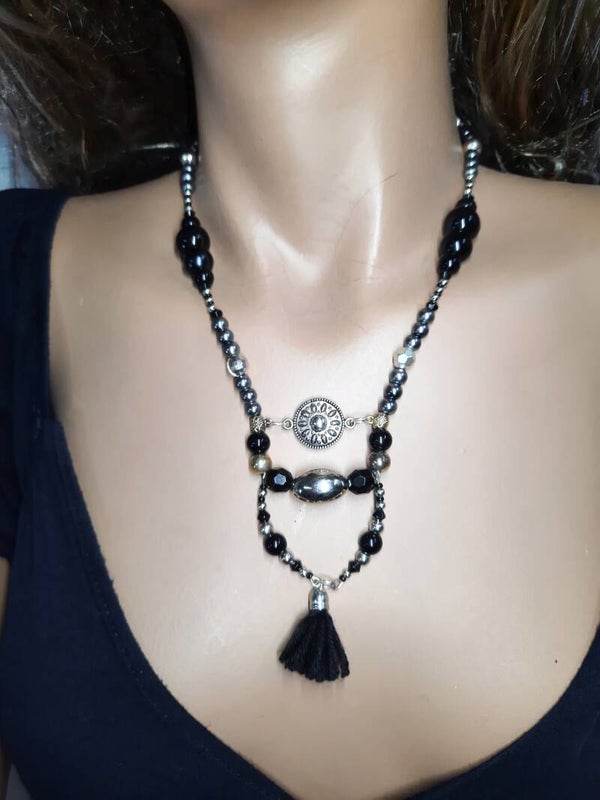Halsketting Black