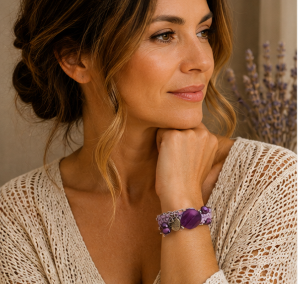 Armband Purple Dream