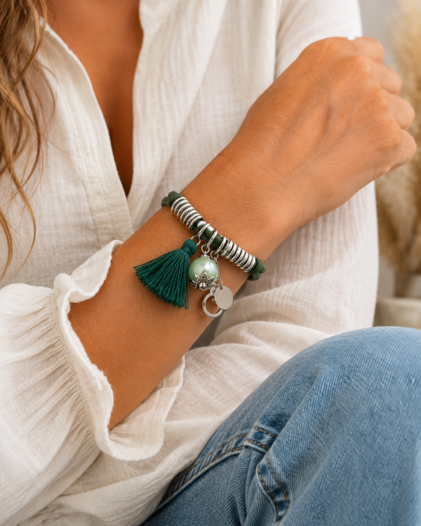Green Boho Charm