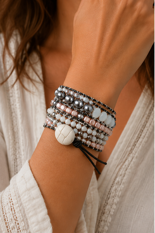 Wikkelarmband Glass