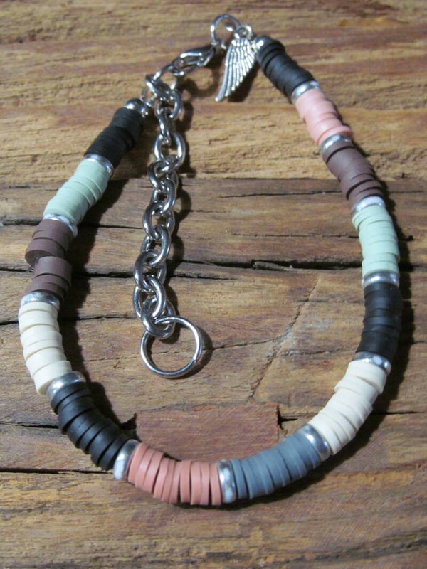 Kralenarmband met Katsuki Kralen in Zachte Natuurtinten