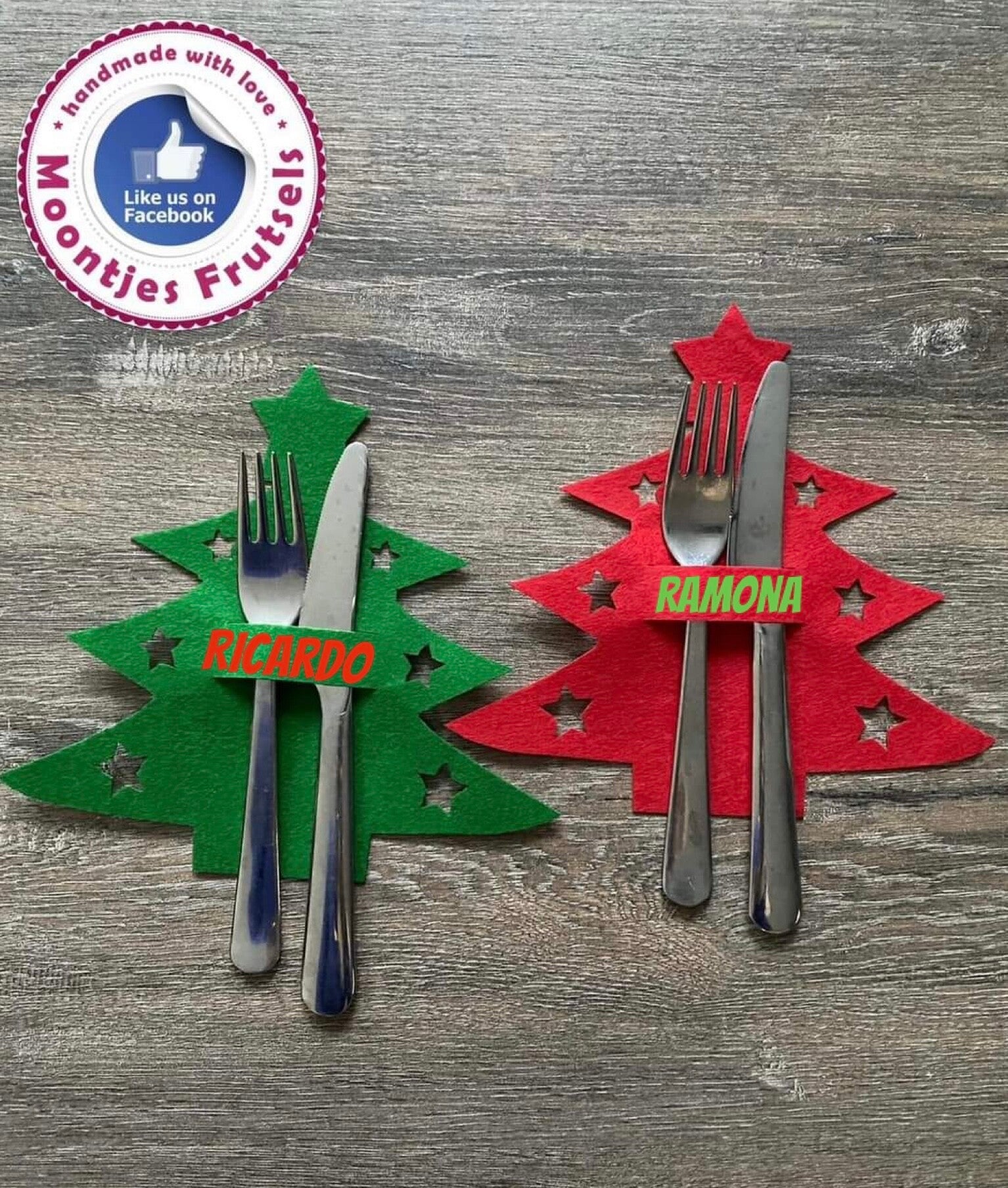 Kerst - Bestek Boompjes