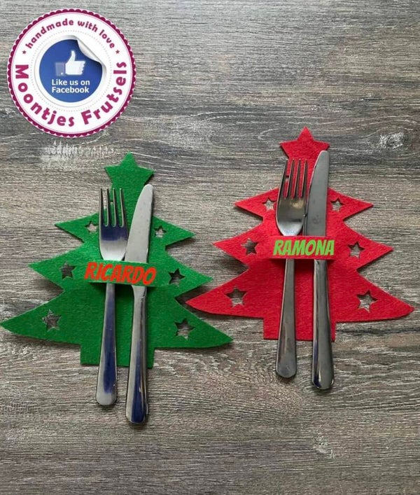 Kerst - Bestek Boompjes