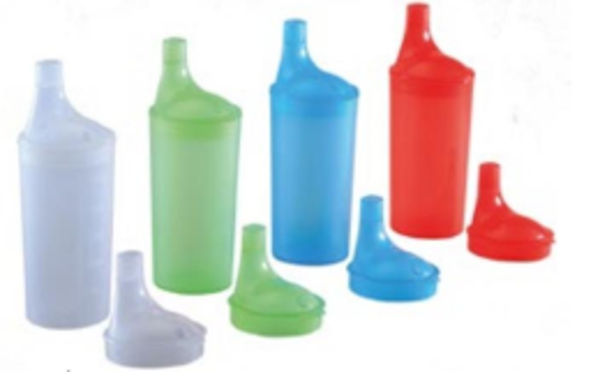 Drinkbekerset Met Lange Tuitdeksels