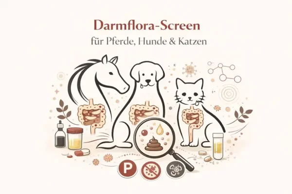 Darmflora-Screen – aussagekräftiger Darmcheck für Pferde, Hunde und Katzen