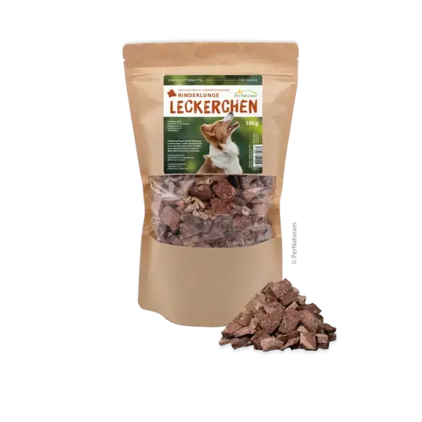 PerNaturam Leckerchen Rinderlunge 180g