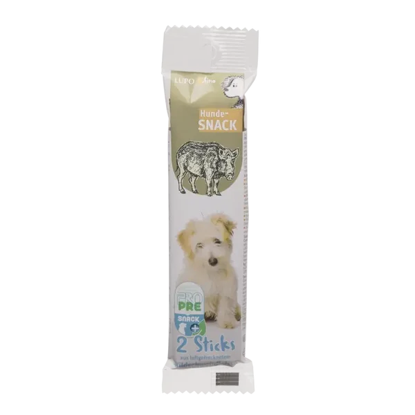 LUPOlino Hunde-Sticks Wildschwein 2 Stück 50g