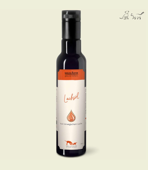 Lachsöl - 100% nativ - ohne jegliche Zusätze - 250ml