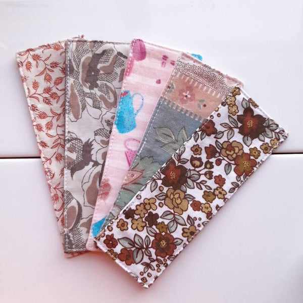 Fabric bookmarks