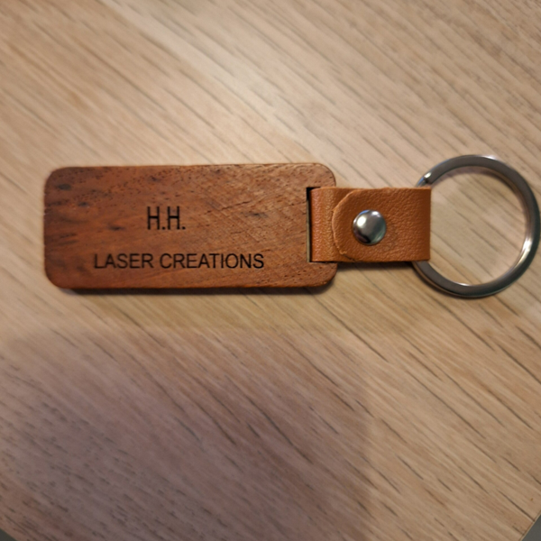 gepersonaliseerde sleutelhanger.