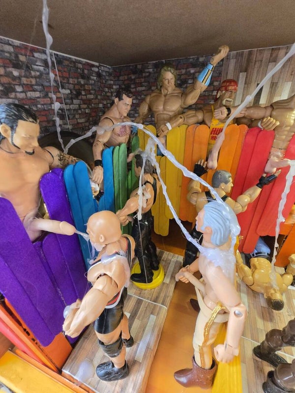 Glory holes at SOP venue 1/12 scale