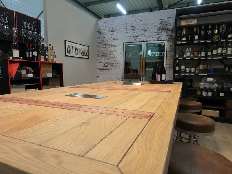 Table sur mesure chêne