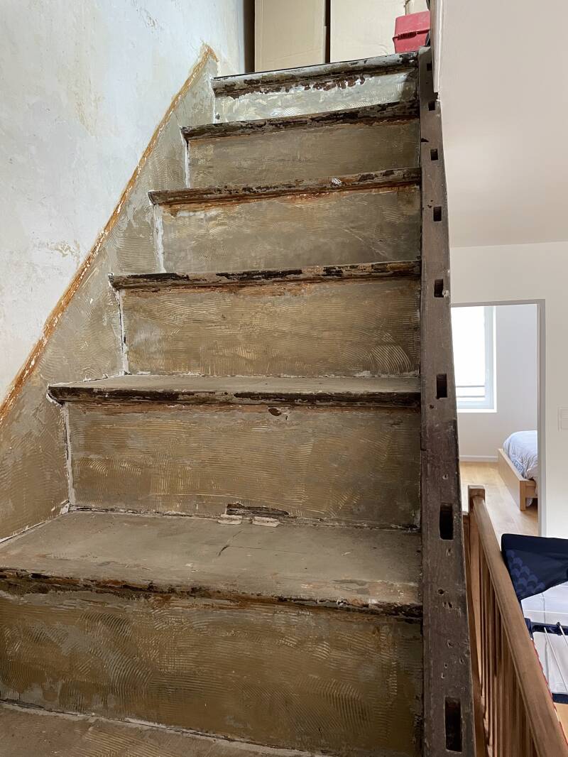 rénovation escalier