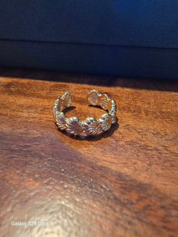 Bague petit coquillages