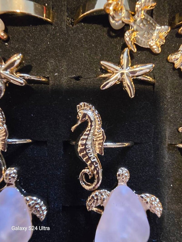 Bague hippocampe