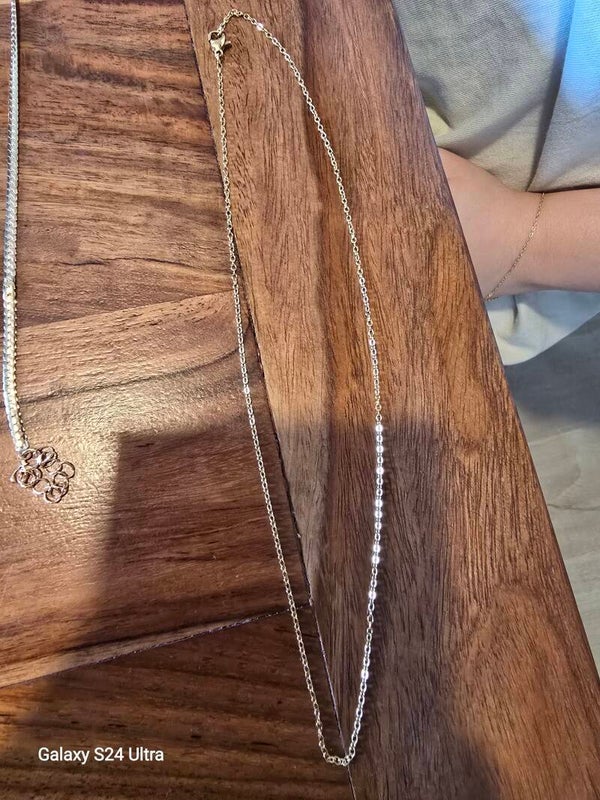 Collier vierge or