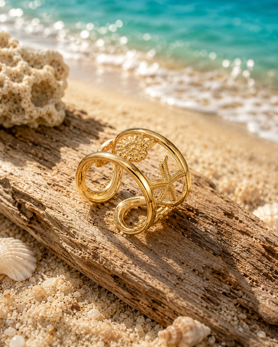 Bague Arabesque du Lagon