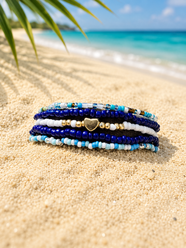Bracelet Cœur Lagon