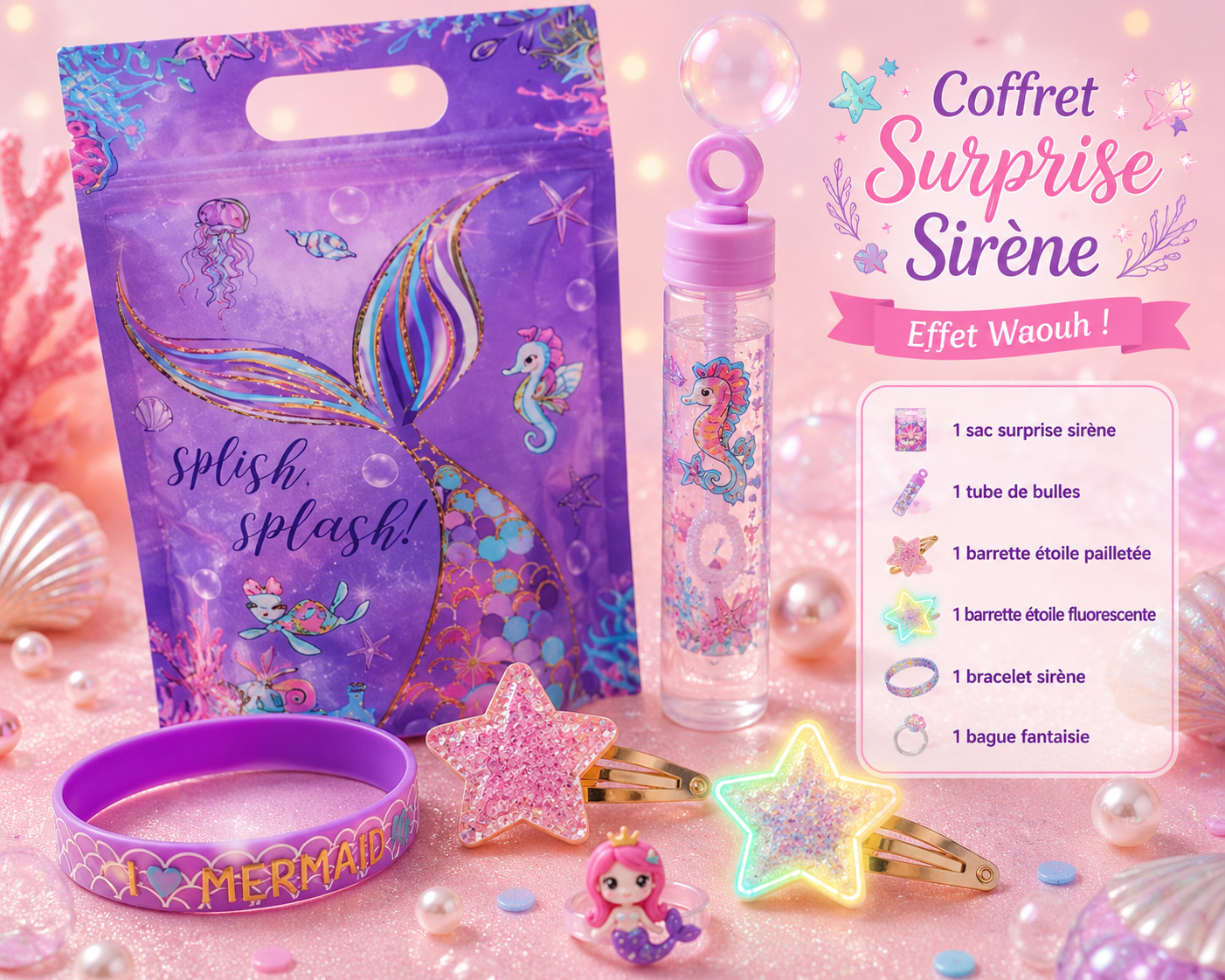 Coffret Surprise Sirène MYLAN 💖🧜‍♀️✨
