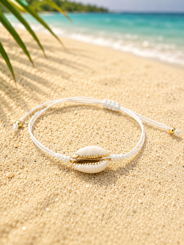Bracelet Coquillage Perle des Îles