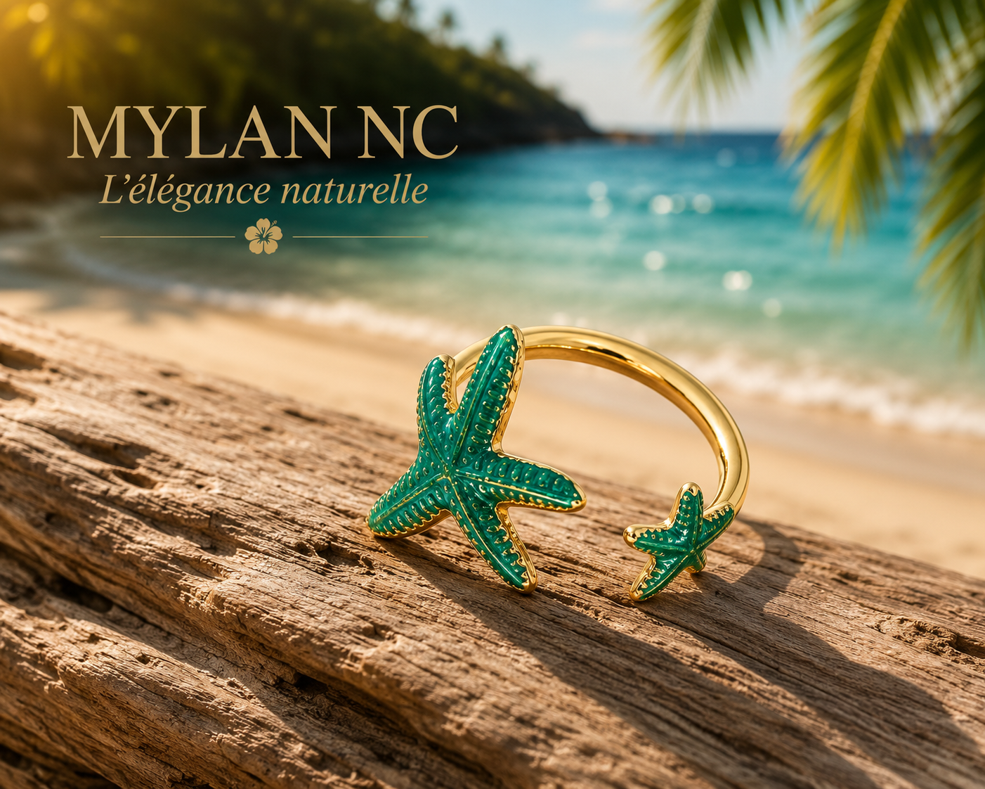 Bague Étoile Turquoise non nafa