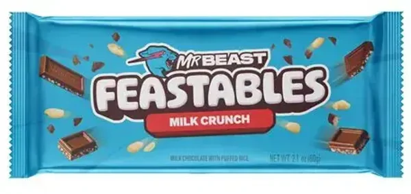 Feastables MrBeast Milk Chocolate Bar 60g