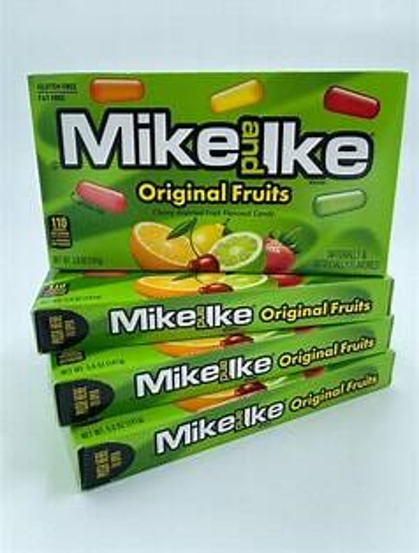 Mike and Ike Original Fruits Sweets Theatre Box 120g