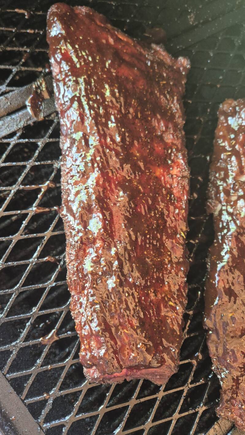 Afgelakte spareribs