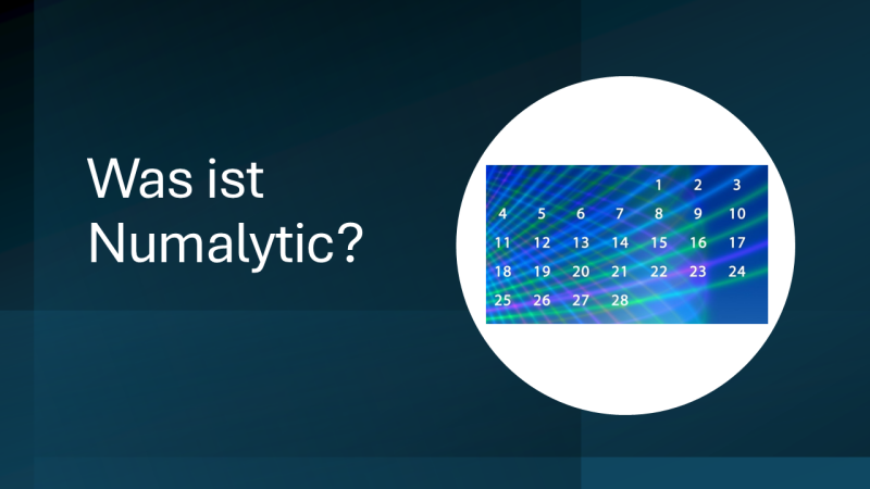 Zur Seite: Was ist Numalytic?