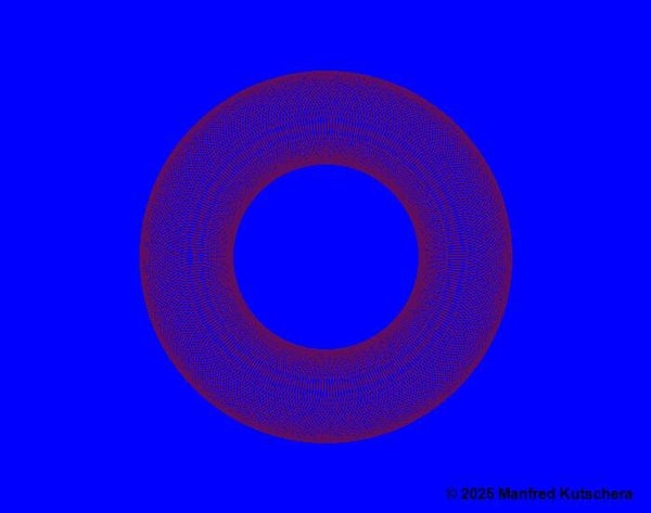 Kreis19 mit blauem Hintergrund