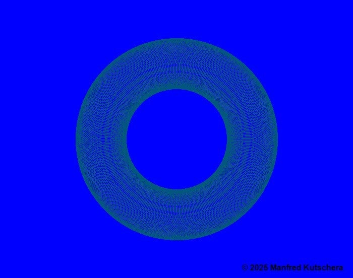 Kreis22 mit blauem Hintergrund