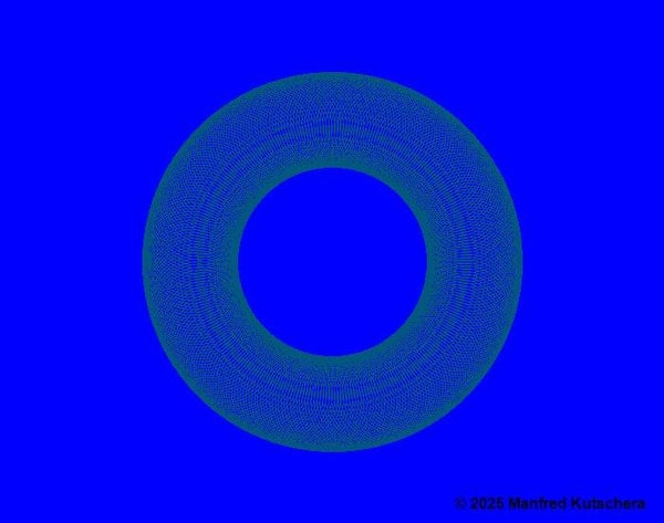 Kreis22 mit blauem Hintergrund