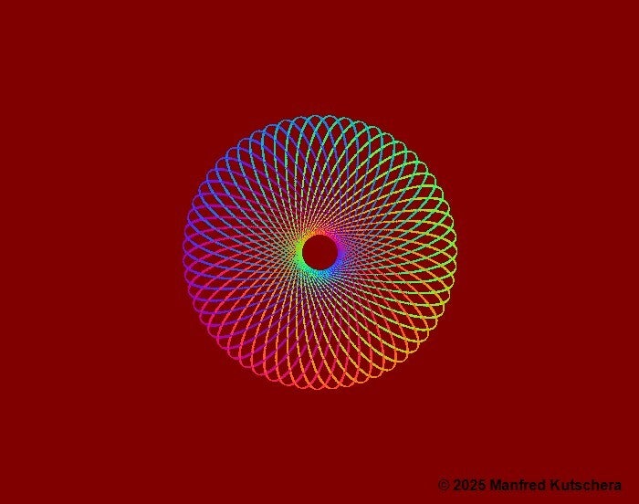 Kreis4 mit Farbverläufe und verschiedene Hintergrundfarben