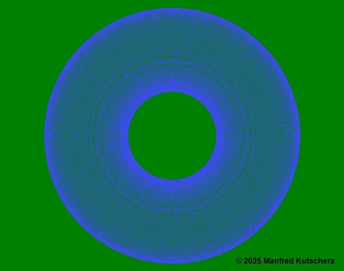 Kreis8 mit grünem  Hintergrund