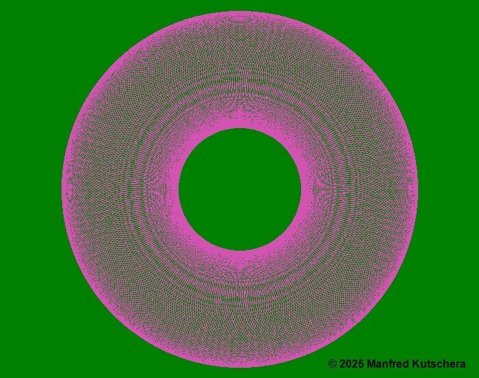 Kreis9 mit grünem  Hintergrund