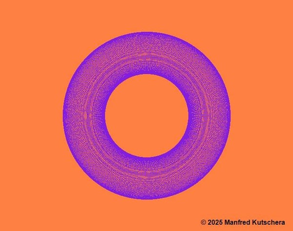 Kreis7 mit orangem Hintergrund