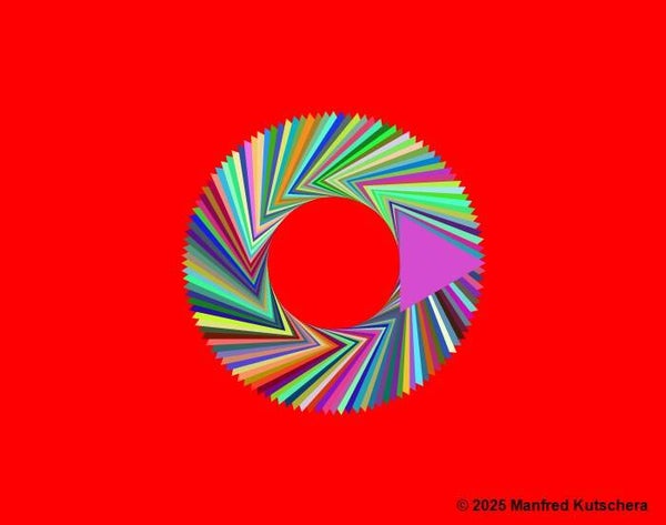 Dreieck1 mit rotem Hintergrund