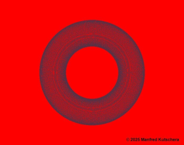 Kreis4 mit rotem Hintergrund