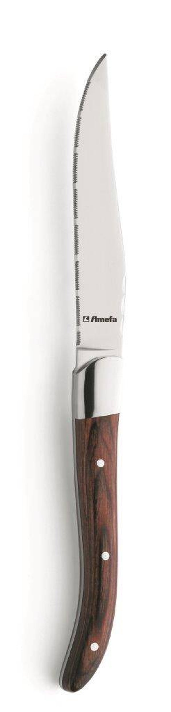 Amefa Royal Steak 2520 Steakmes 25 cm hout, 6 stuks