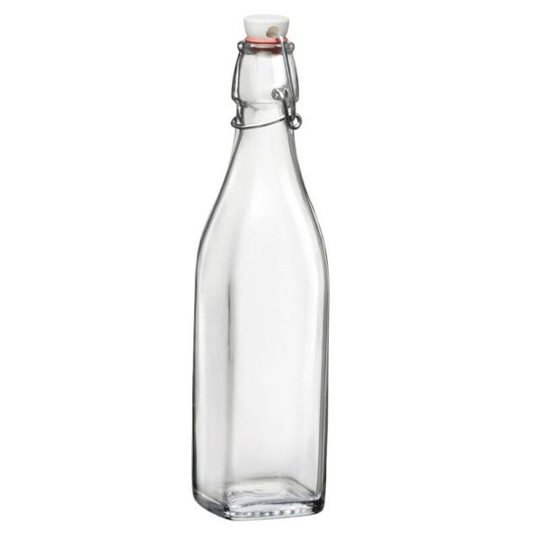 Beugelfles Vierkant Swing 1 liter
