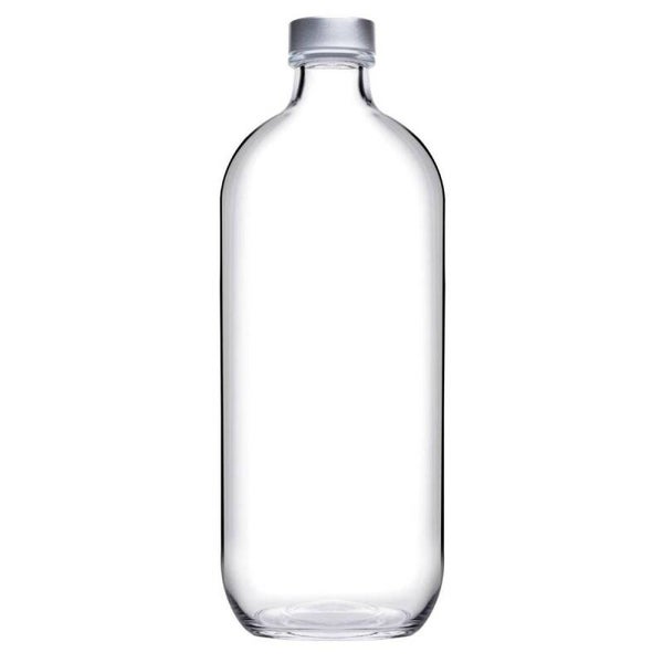 Fles Iconic 1,1 liter (incl. zilveren dop)