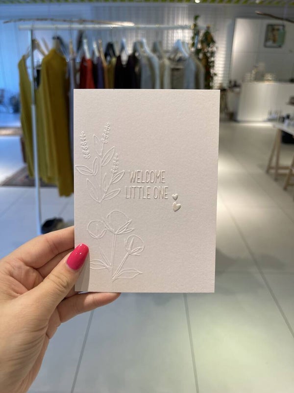 Kaartje welcome little one