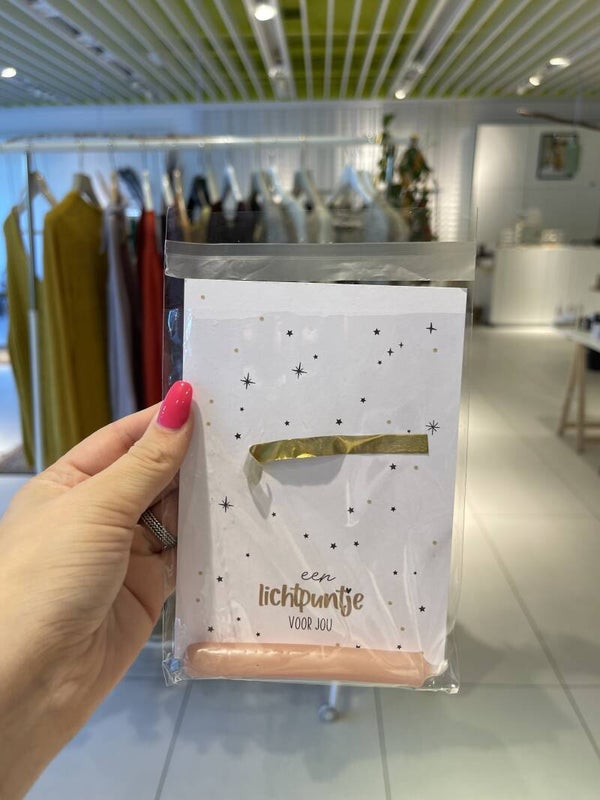 Kaartje een lichtpuntje voor jou