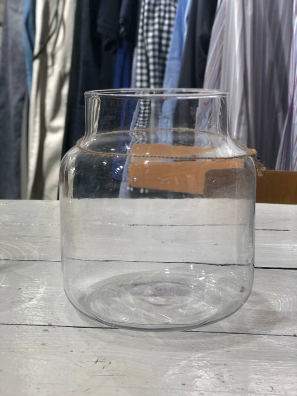 Glaze transparant vaas