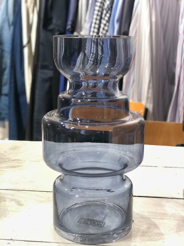 Blauwe Mrs Bloom vaas