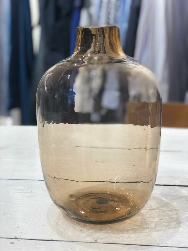 Oker goude bolle vaas