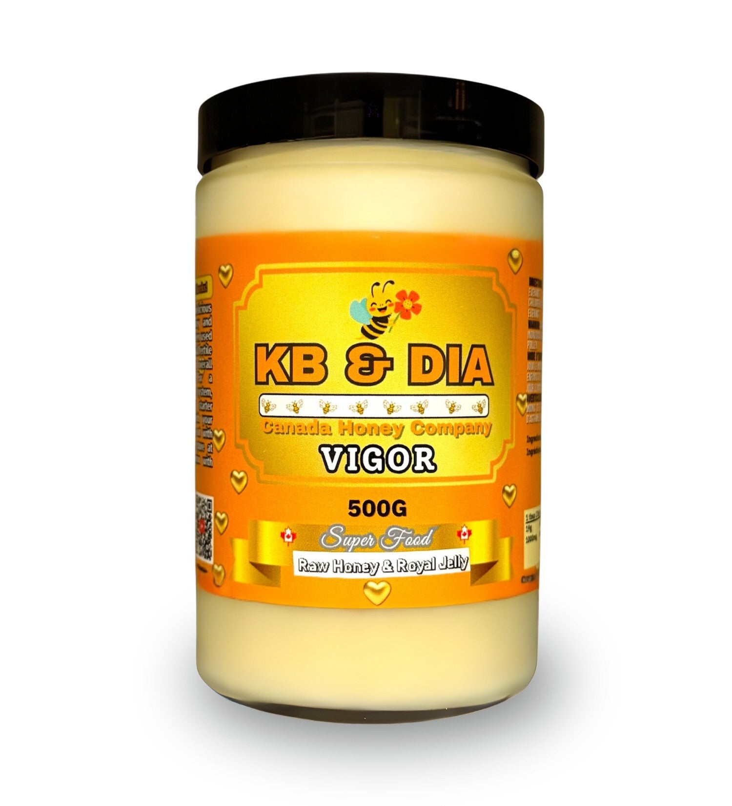 Superfood Honey Vigor | Royal Jelly in Raw Honey 500G